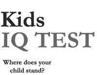 IQ TEST FOR CHILD iq test for child: