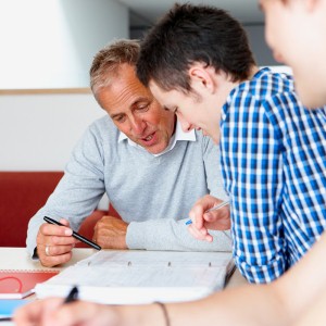 Teenage fathers are less likely to finish school