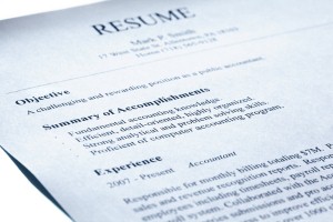 A resume filled with keywords may lead to a job offer 